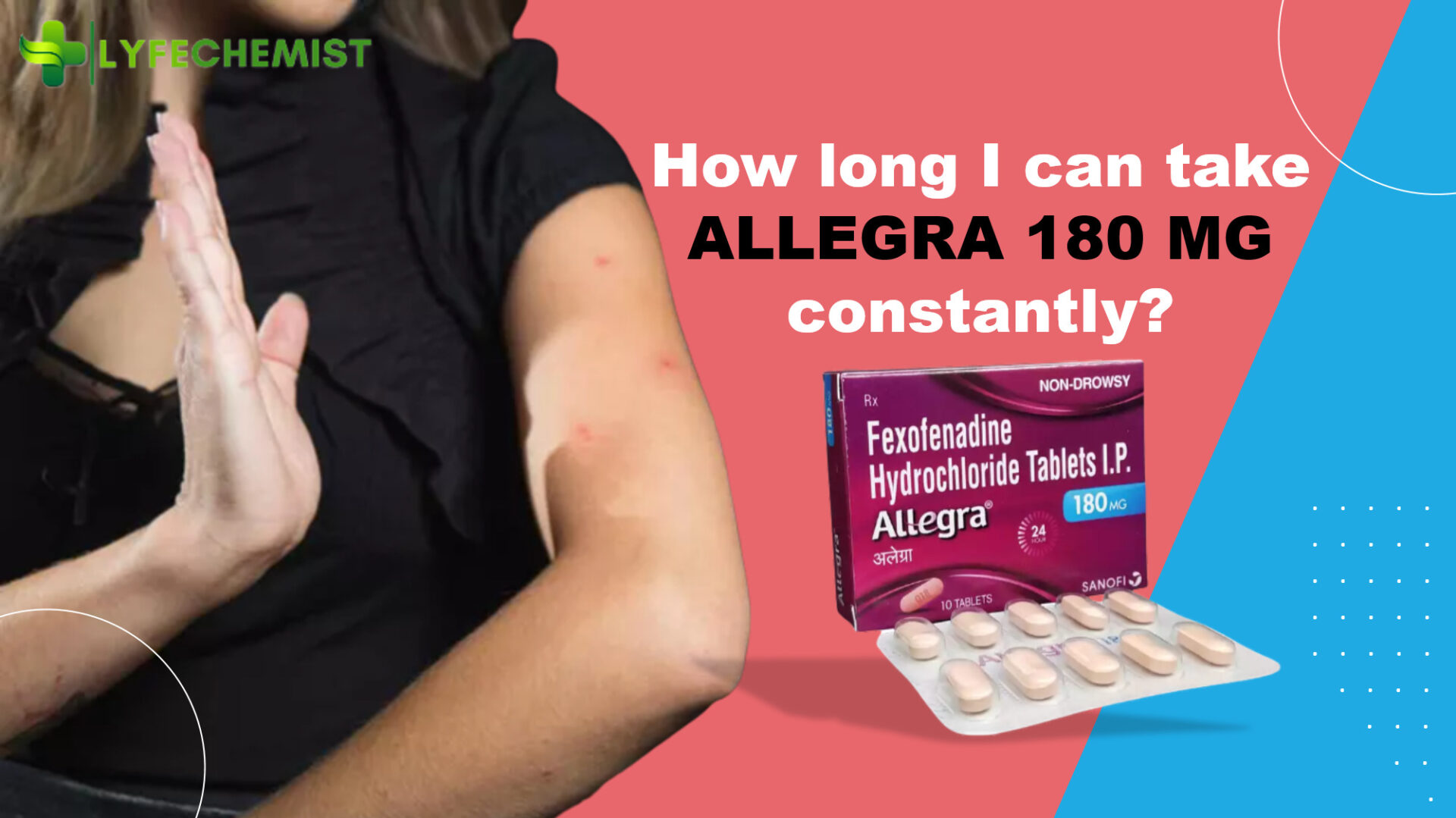 How Long I Can Take Allegra 180mg?