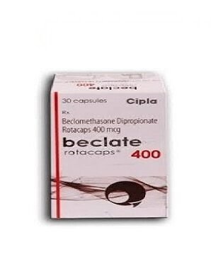 Beclate Rotacaps 400 mcg