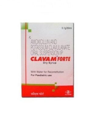 Clavam Dry Syrup – 30 ml Bottle