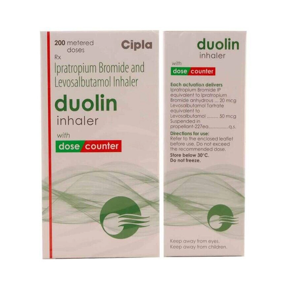 Duolin Inhaler 50 mcg + 20 mcg