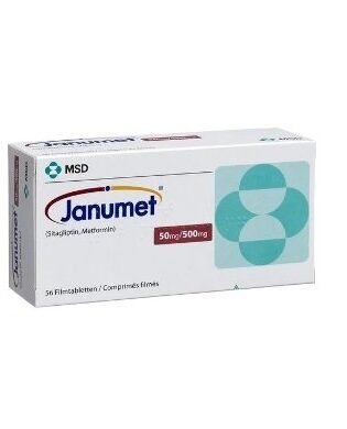 JANUMET 50+500MG