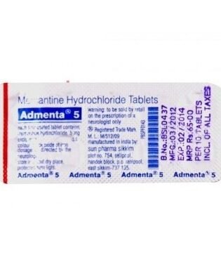 Namenda (Admenta)5mg