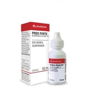 PRED FORT 1% eye drop