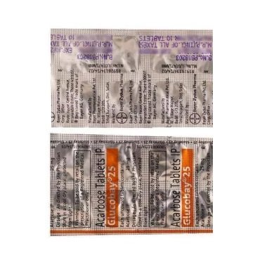 GLUCOBAY 25MG